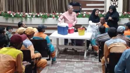 پیشگیری از بیماری‌های فصلی در میان اقشار آسیب‌پذیر و گروه‌های شغلی در معرض خط